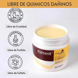 COMBO KARSEELL (Shampoo + Crema Capilar + Aceite de Argán) ORIGINAL 🇺🇸